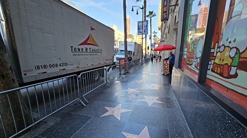 ハリウッド・ウォーク・オブ・フェイムを解説